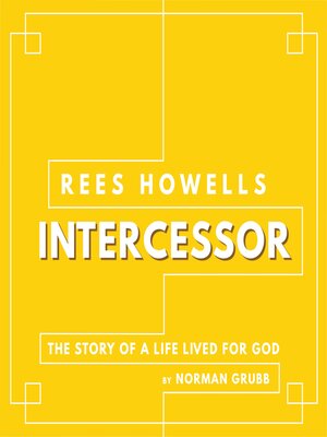 cover image of Rees Howells, Intercessor